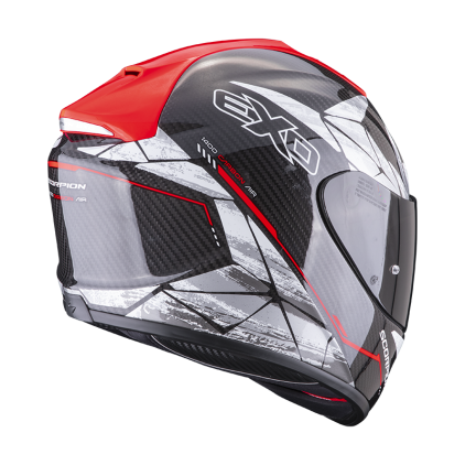 Scorpion Exo-1400 Evo Carbon Air Aranea Black-Neon Red - Chromeburner