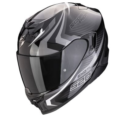 Scorpion EXO-520 Evo Air Terra Black-Silver-White Full Face Helmet