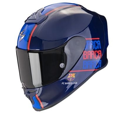 Scorpion EXO-R1 Evo Air FC Barcelona Blue Red Blue Full Face Helmet