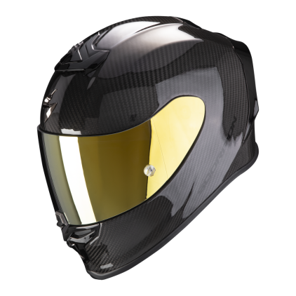 Scorpion Exo-R1 Evo Carbon Air Solid Black Full Face Helmet