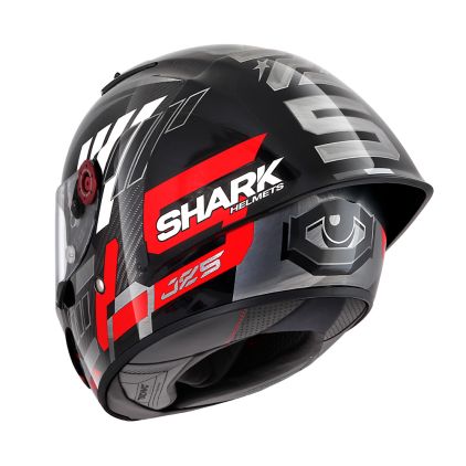 Shark Race-R Pro Gp 06 Replica Zarco Winter Test Carbon Chrom Red