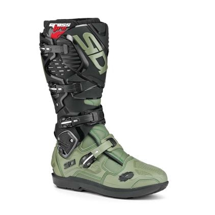 Sidi Crossfire 3 SRS MX Boots Army Black