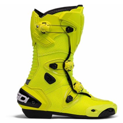 Sidi Mag-1 Air Fluo Yellow Boots - Chromeburner