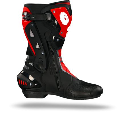 Sidi ST Black-Red Motorcycle Boots - Chromeburner
