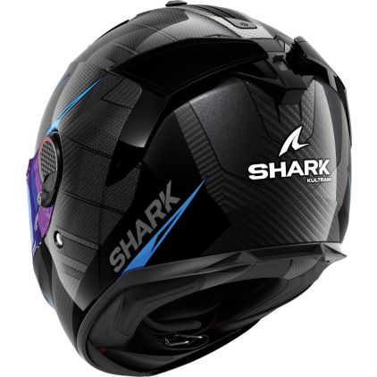Shark Spartan GT Pro Kultram Carbon Black Blue Full Face Helmet