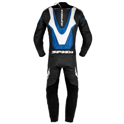 Spidi Laser Pro Perforated Black Blue 1 Piece Racing Suit