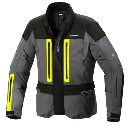 Spidi Traveler 3 Black Yellow Fluo Motorcycle Jacket