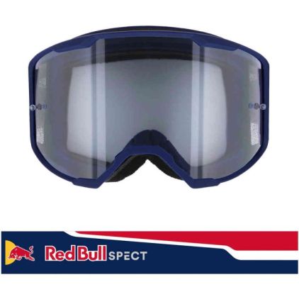 Spect Red Bull Strive Mx Goggles Double Lens Blue Clear