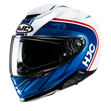 Hjc Rpha 71 Mapos Blue White Mc21 Full Face Helmets