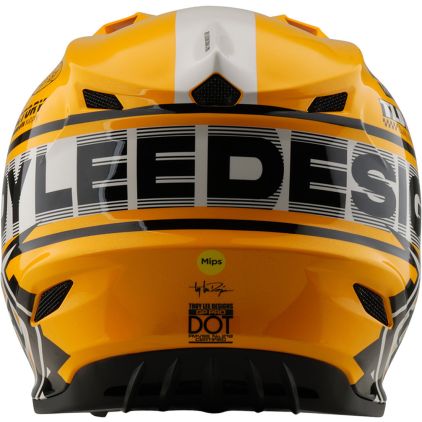 Troy Lee Designs GP Pro MIPS Fifty-50 Orange Black White Motocross