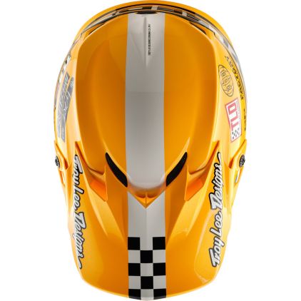 Troy Lee Designs GP Pro MIPS Fifty-50 Orange Black White Motocross