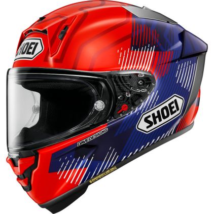 Shoei X-SPR Pro Marquez8 Helmet Red Blue