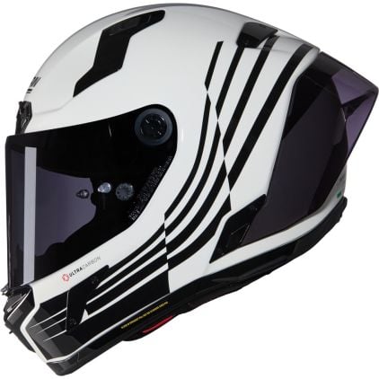 鑑賞用【美品】NOLAN NXX フルフェイスヘルメット ホワイト/ブラック NOLAN（ノーラン） バイク用 ヘルメット フルフェイス Sサイズ(55-56cm