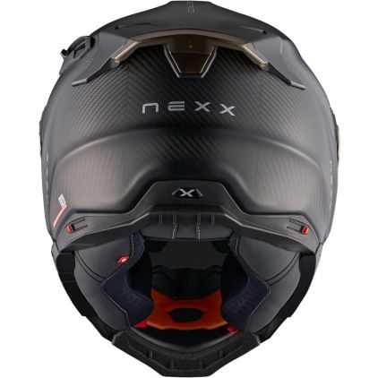 Nexx X.WST 3 Zero Pro Carbon Matt Gold Full Face Helmet - Chromeburner