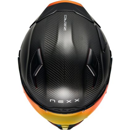 Nexx X.WST 3 Zero Pro Carbon Matt Red Full Face Helmet - Chromeburner