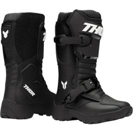 Thor Mini Blitz Xr Youth Motocross Boots - Chromeburner