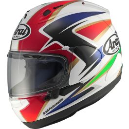 Arai RX-7V Evo Cadalora Restyle Helmet - Chromeburner
