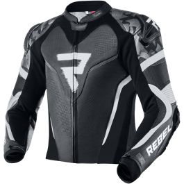 Rebelhorn Rebel Motorcycle Leather Jacket - Chromeburner