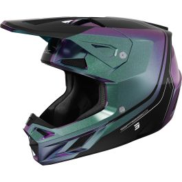 Shot Speed Fury Motocross Helmet - Chromeburner