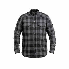 John Doe Motoshirt XTM Camiseta Motorista Gris Negro Chromeburner