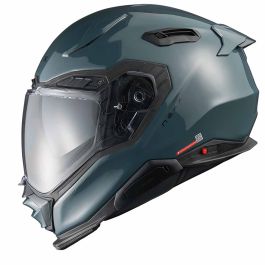 Nexx X.WST3 Plain Wild Blue Full Face Helmet - Chromeburner