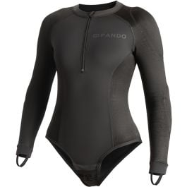 Pando Moto Shell WW 02 Ladies Black Protective Base Layer / Body - Chromeburner