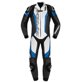 Spidi Laser Pro Perforated Black Blue 1 Piece Racing Suit