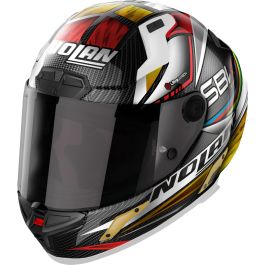 rmdn my さん専用　NOLAN X-803 ULTRA CARBON M Nolan X-804 RS SBK 353 Carbon Glossy Full Face Helmet - Chromeburner
