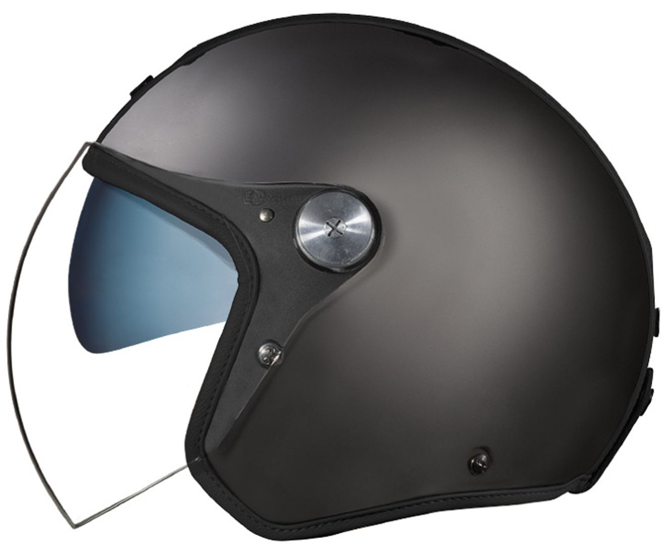 Nexx ジェットヘルメット X.G30 GROOVY Lサイズ Nexx X.G30 Groovy Matt Black Jet Helmet - Chromeburner
