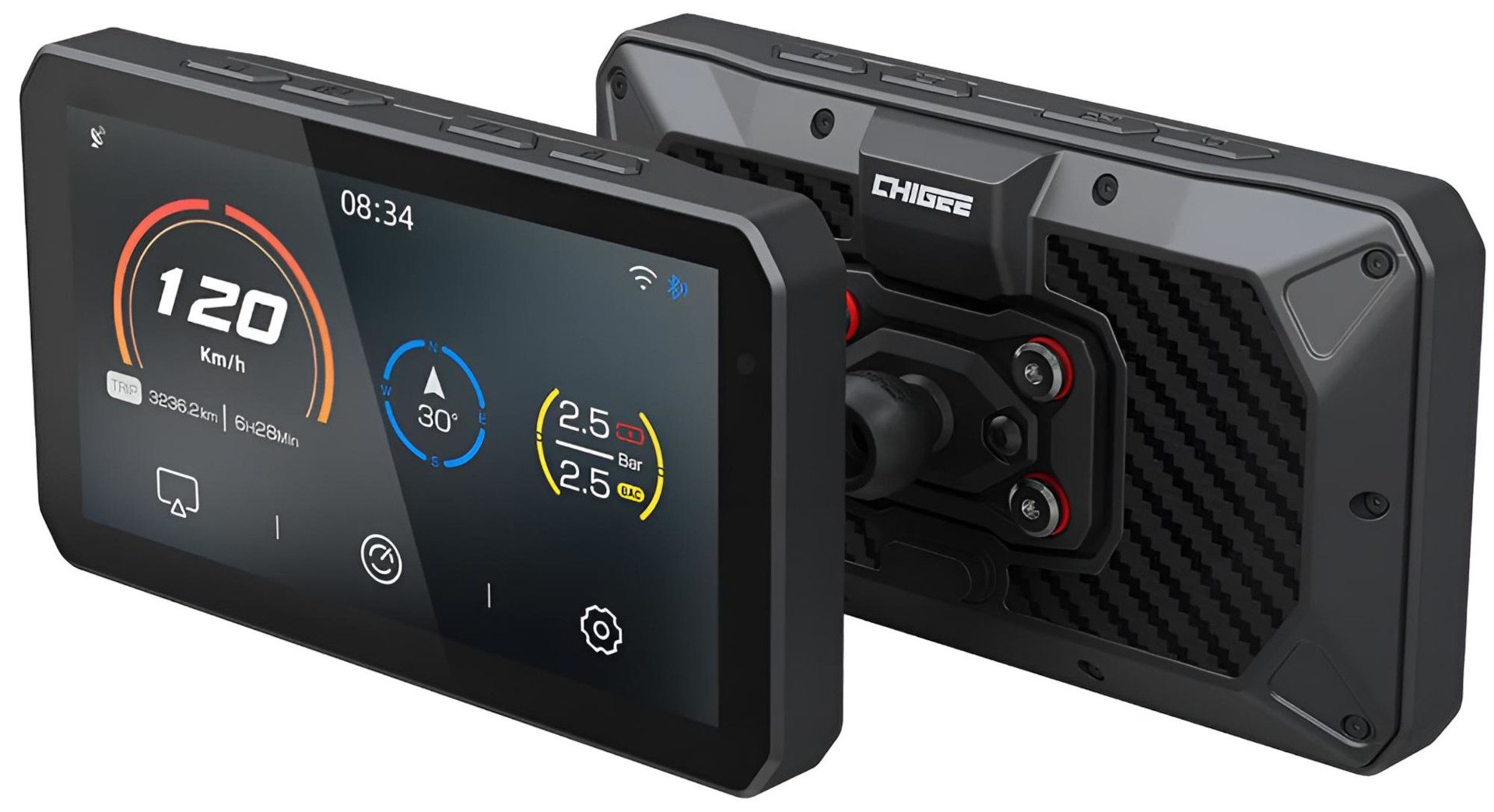 CHIGEE AIO-5 Play Motorcycle Multimedia System - Chromeburner CHIGEE AIO-5 Play Motorcycle Multimedia System - Chromeburner