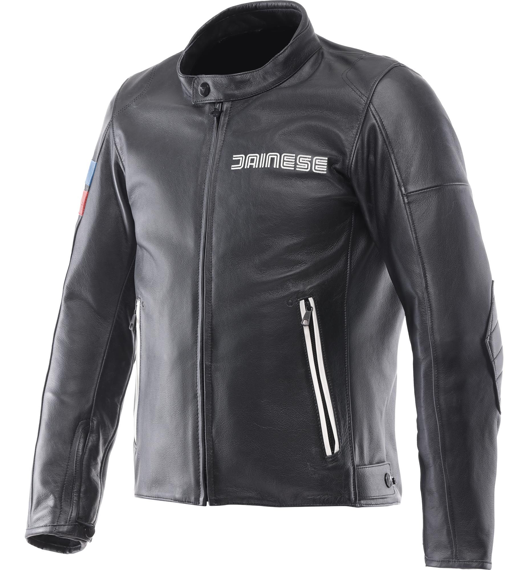 Dainese Leggenda Motorcycle Leather Jacket - Chromeburner