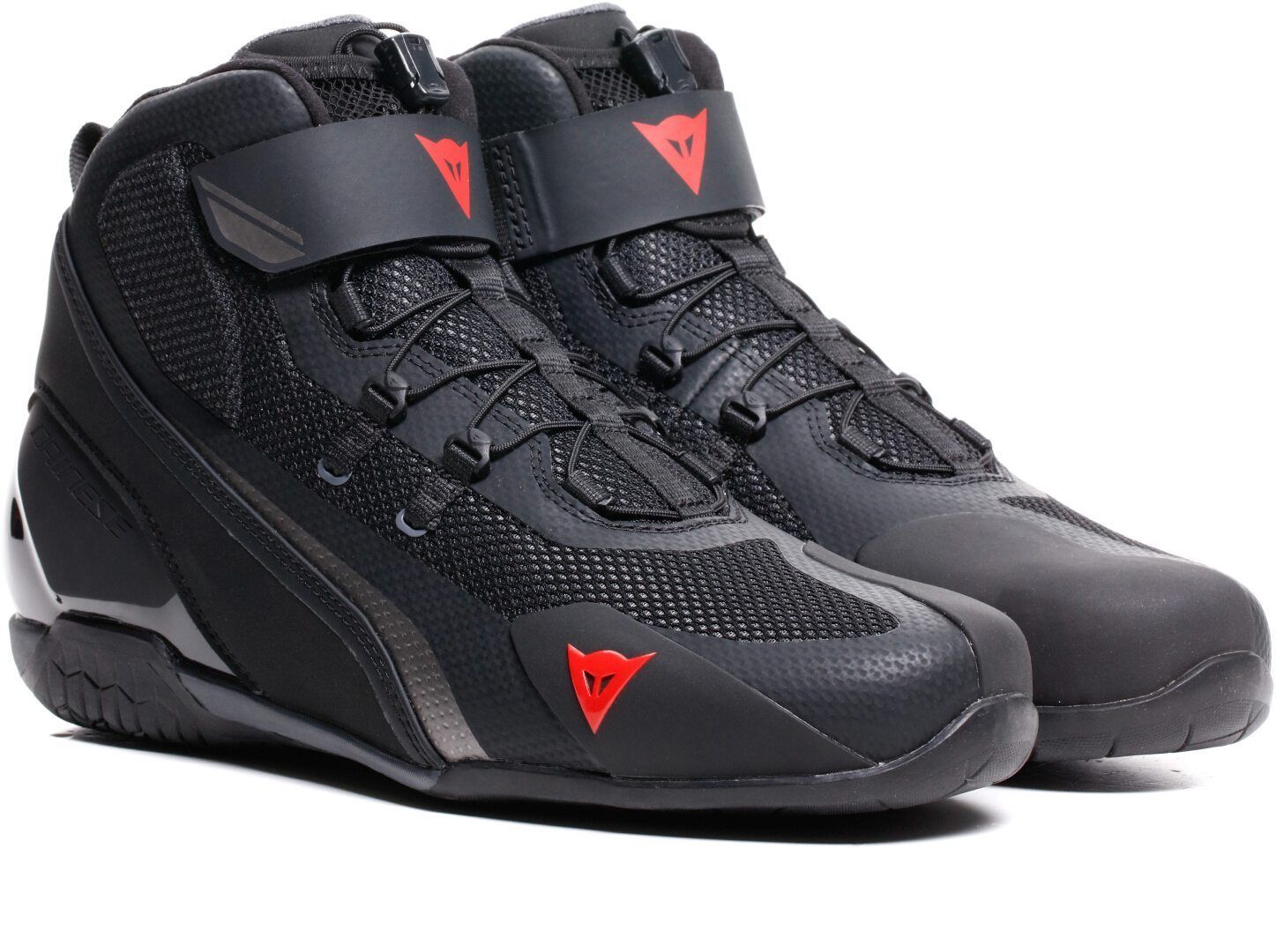 Dainese ハイカットスポーツシューズ ブラック Dainese Herian Air Black Anthracite Motorcycle Shoes - Chromeburner