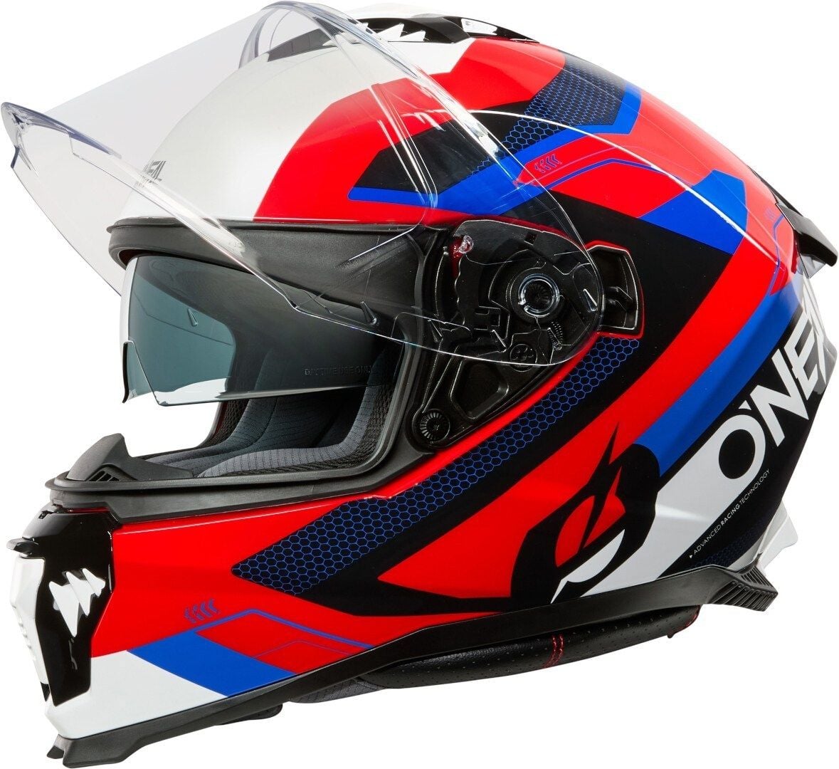 O'NEAL Challenger EXO V.25 White Red Blue Full Face Helmet