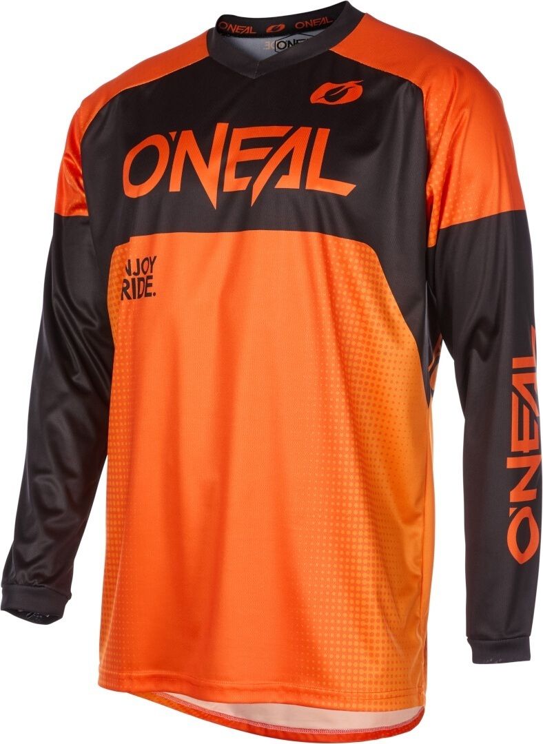 O'NEAL Matrix Ridewear Black Orange Motocross Jersey