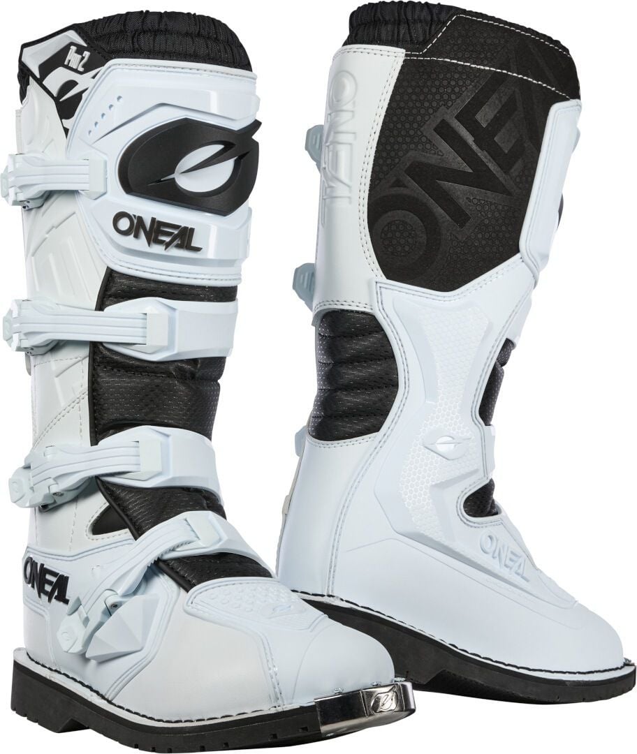 O'NEAL Rider Pro Botas de Motocross Blancas Chromeburner