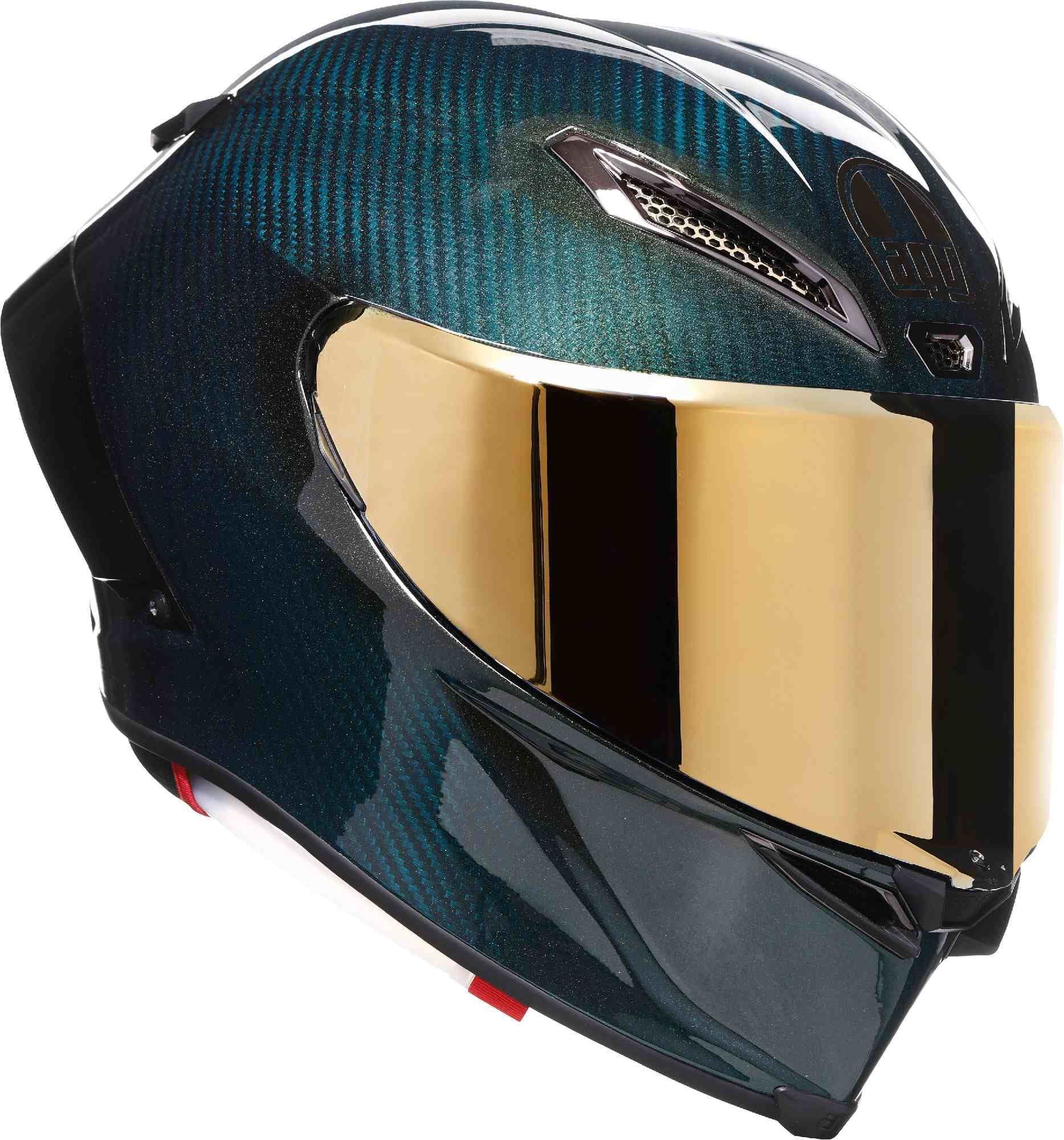 AGV Pista GP RR Acqua Carbon Full Face Helmet - Chromeburner
