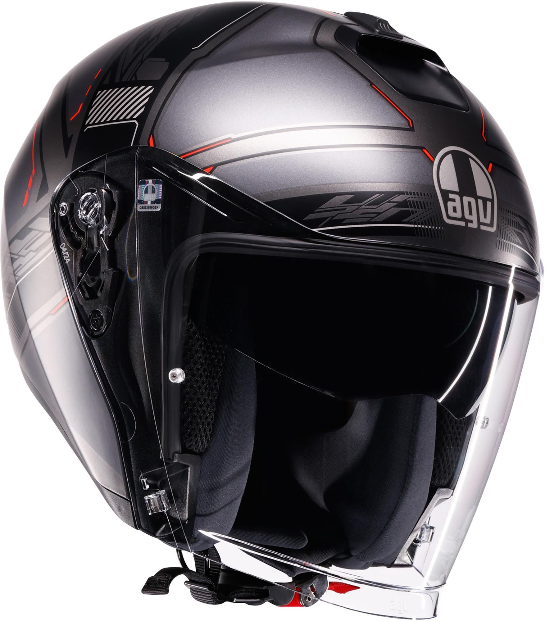 AGV Irides Zagabria Jet Helmet - Chromeburner