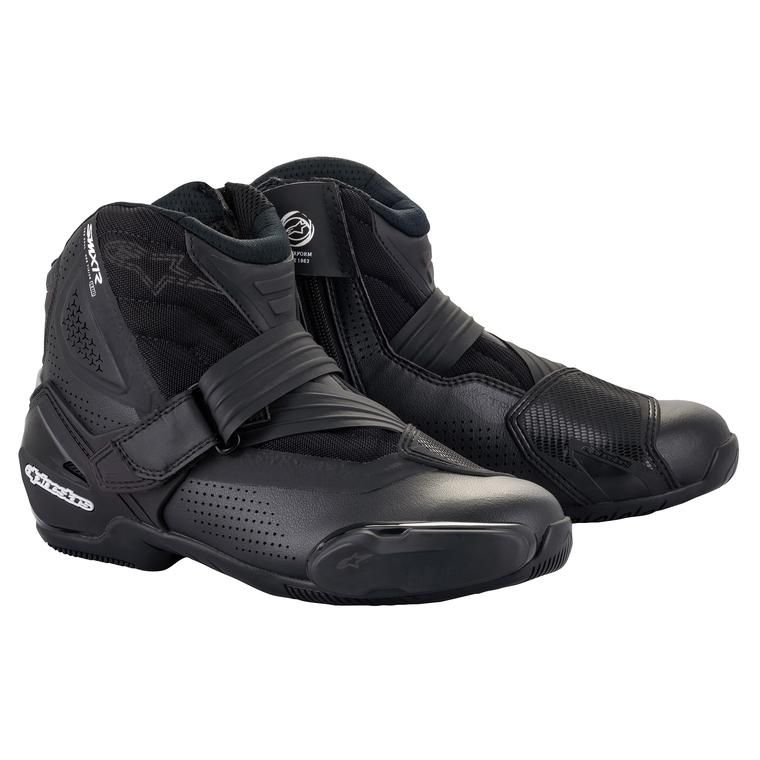 Alpinestars Stella SMX-1 R V2 Vented Black Shoes - Chromeburner