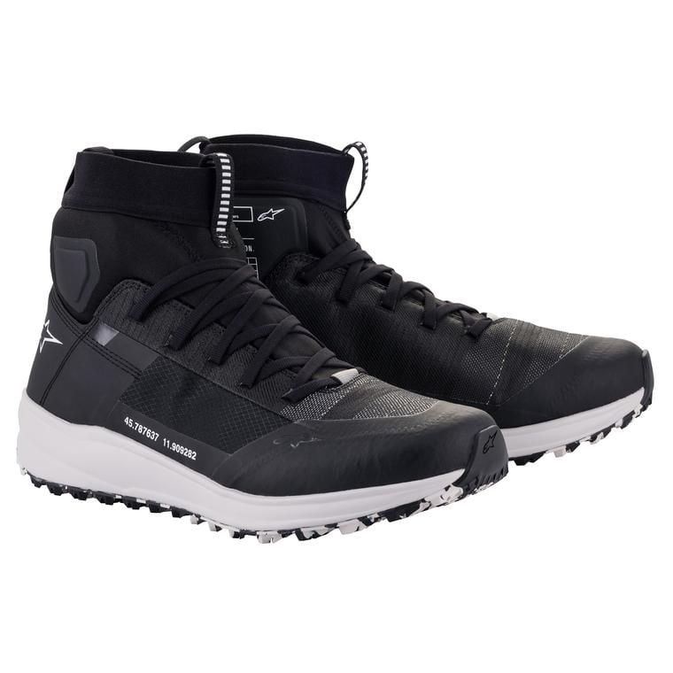Alpinestars Speedforce Black White Shoes - Chromeburner