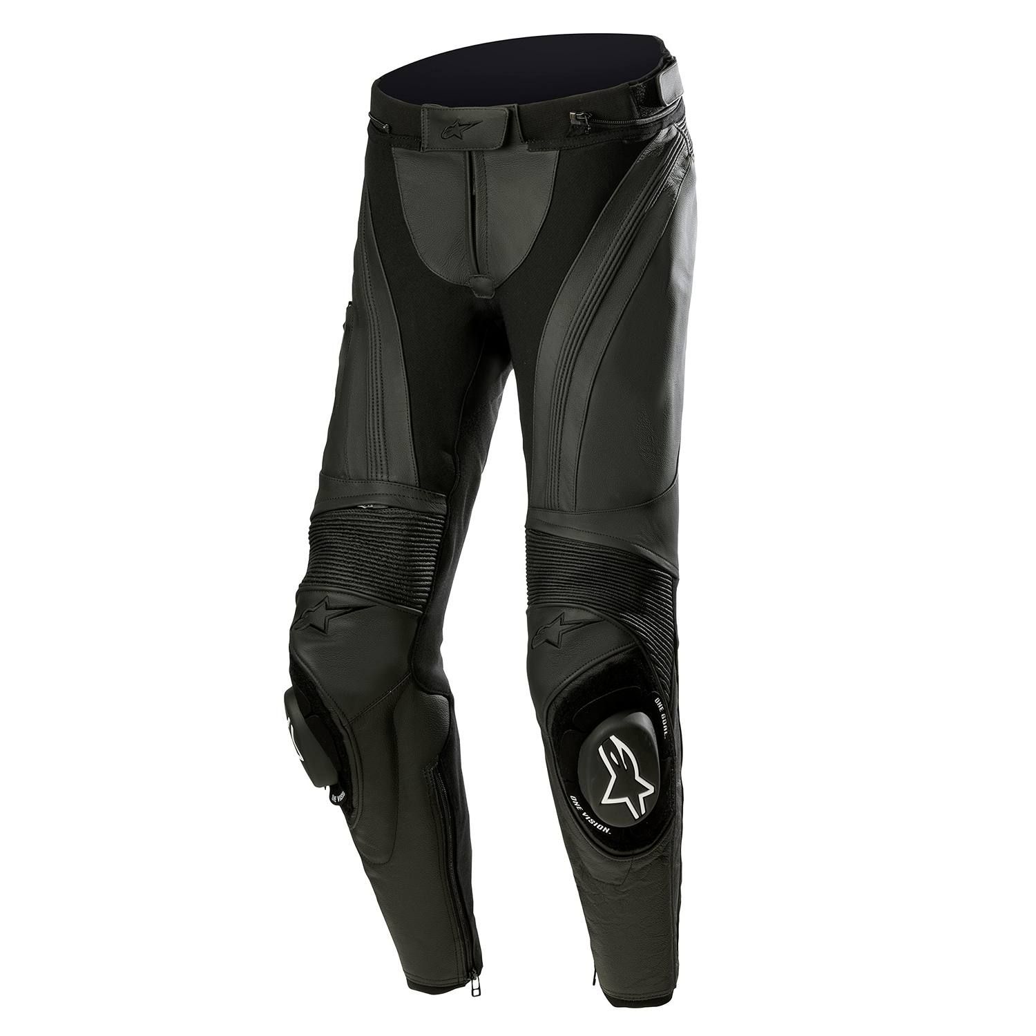 【Ninja555】Alpinestars Missile V3 パンツ Alpinestars Missile V3 Leather Pants Black - Chromeburner