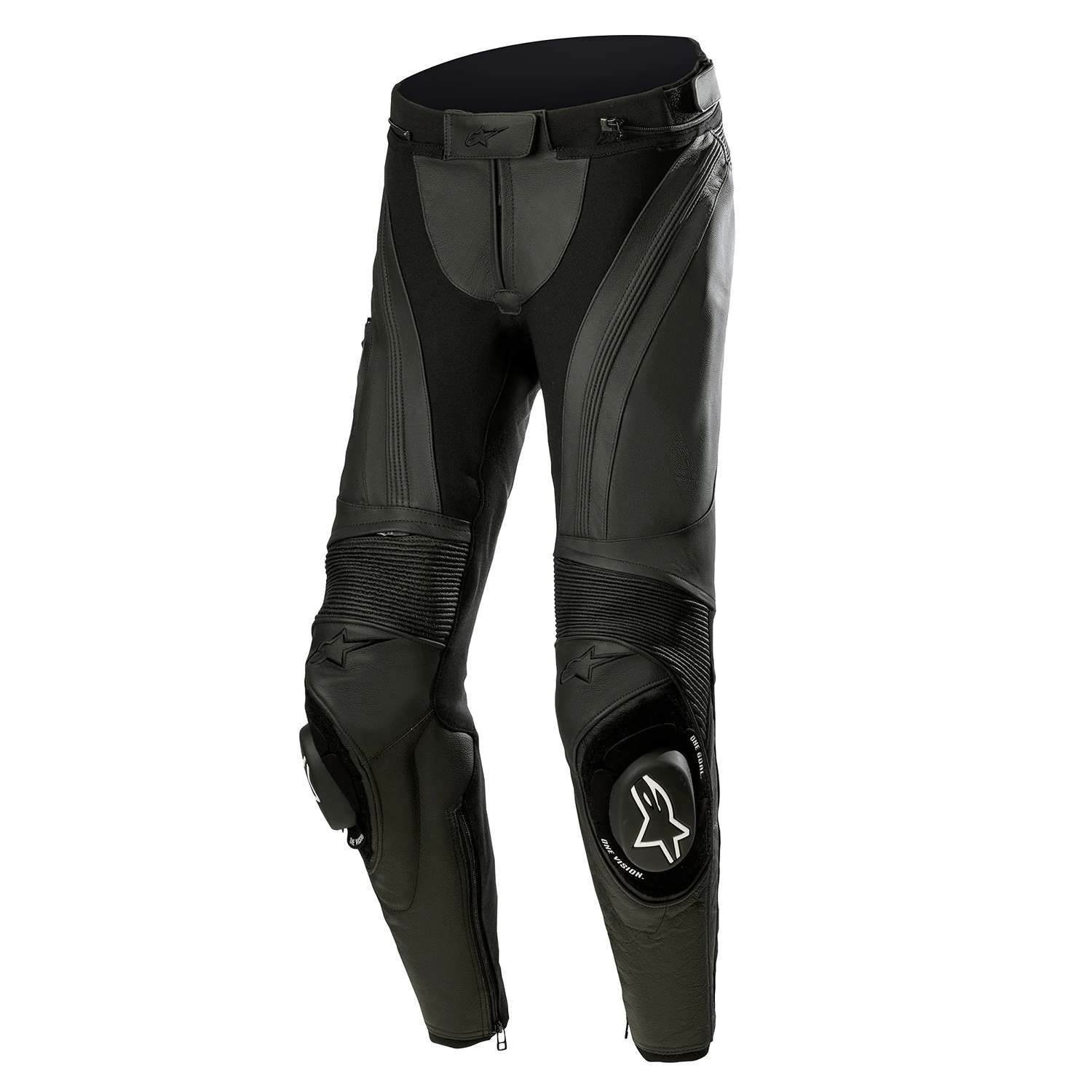 Alpinestars Stella Missile V3 Leather Pants Black Black - Chromeburner