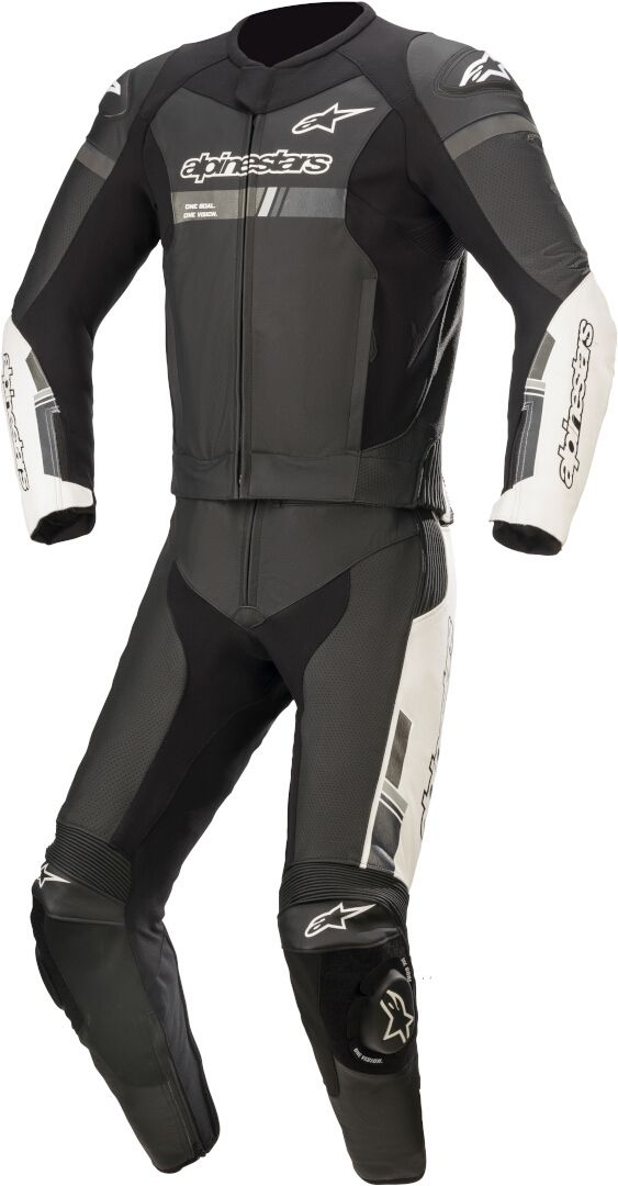 Alpinestars GP Force Chaser Leather Suit 2 PC Black White