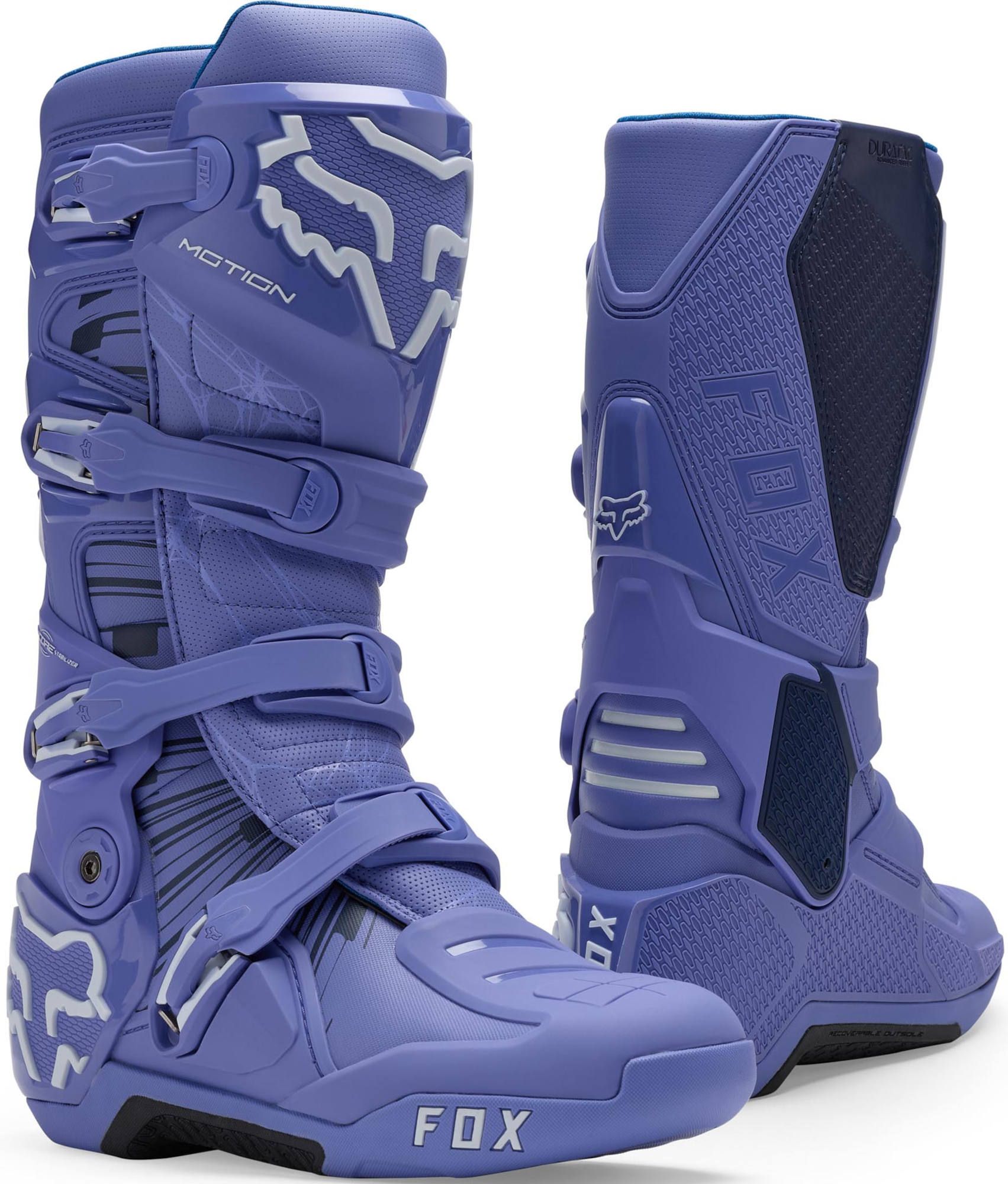 FOX Motion Diffuse Special Edition Motocross Boots - Chromeburner