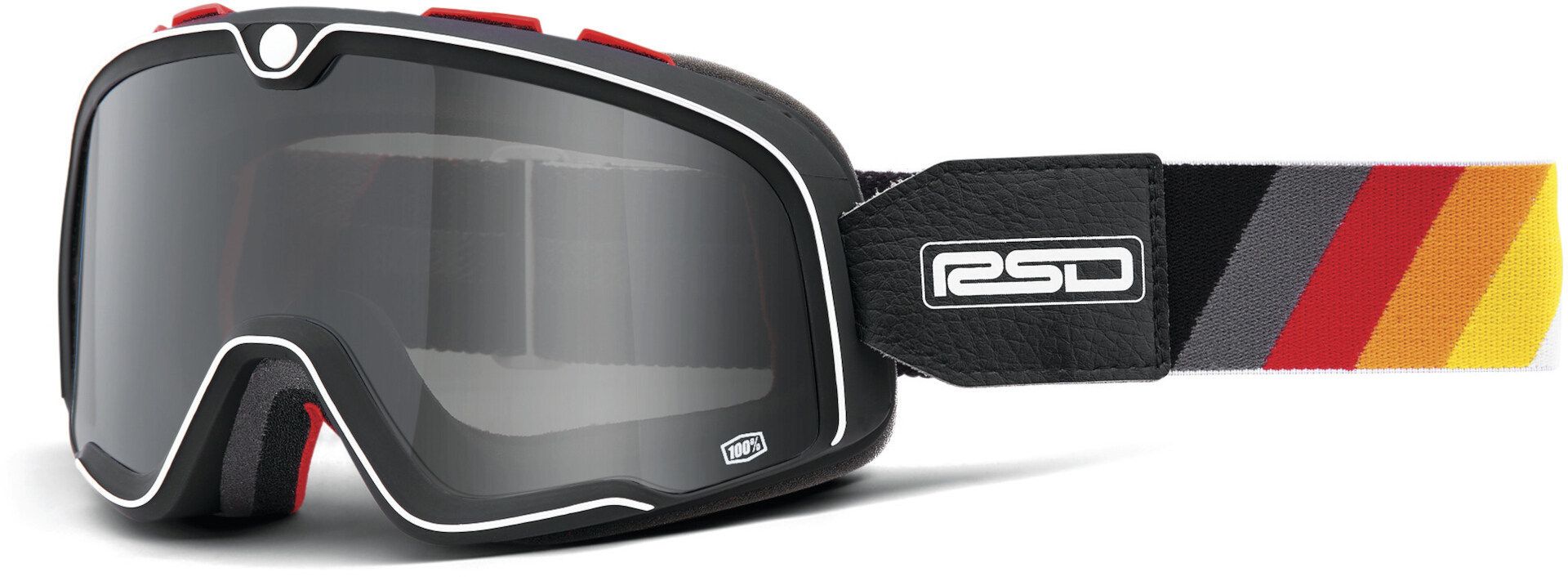 100% Barstow Roland Sands Malibu Motocross Goggles - Chromeburner