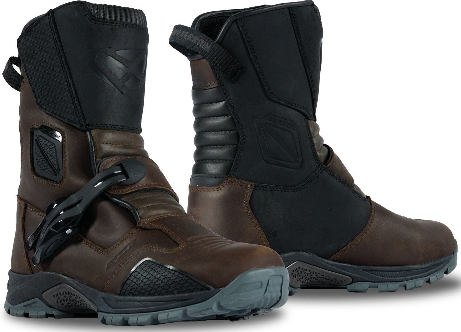 Touring Boots Falco Motorcycle Boots AVIATOR – BROWN – Falcoboots