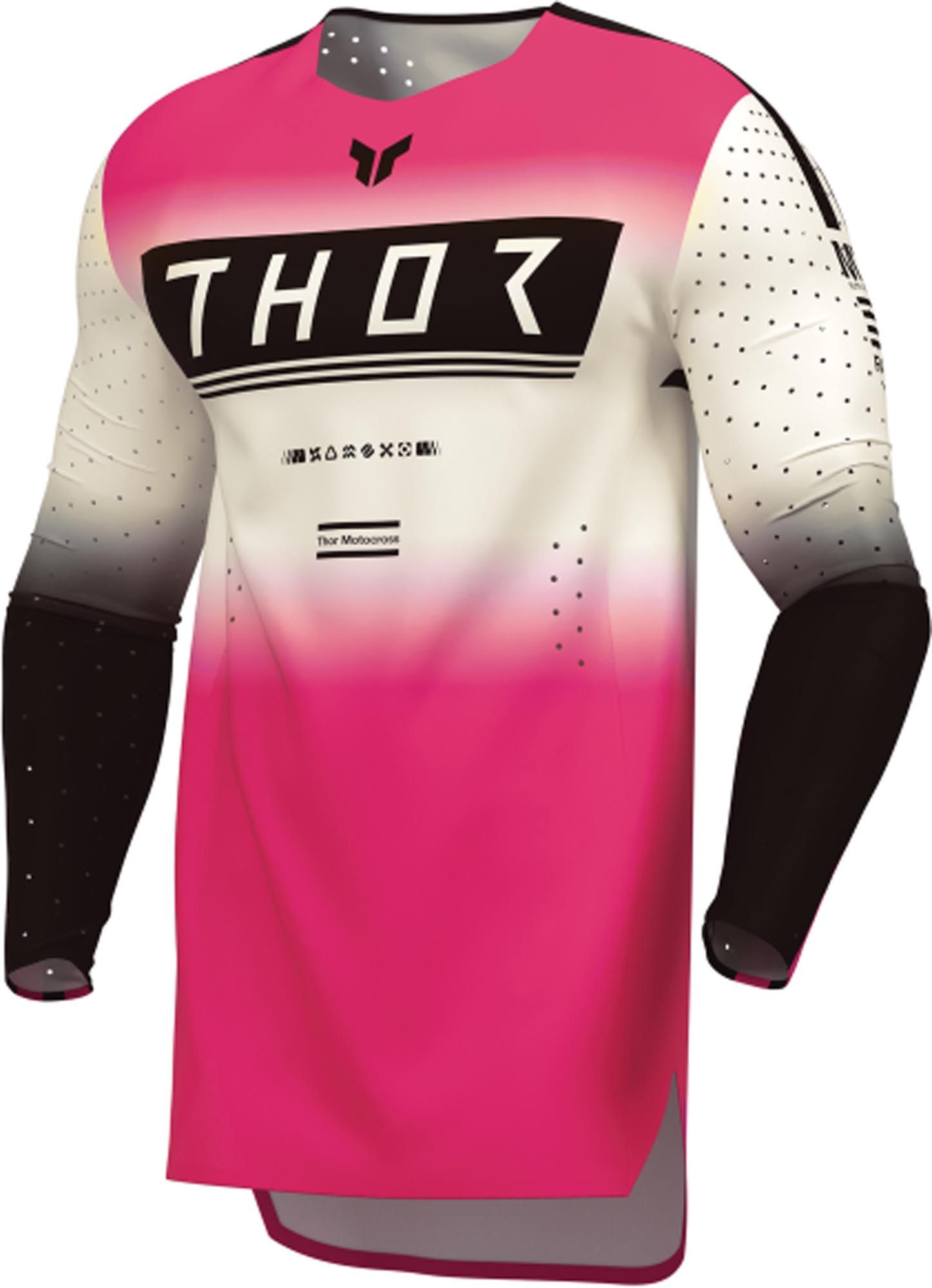 Thor Sportmode Geo Motocross Jersey - Chromeburner