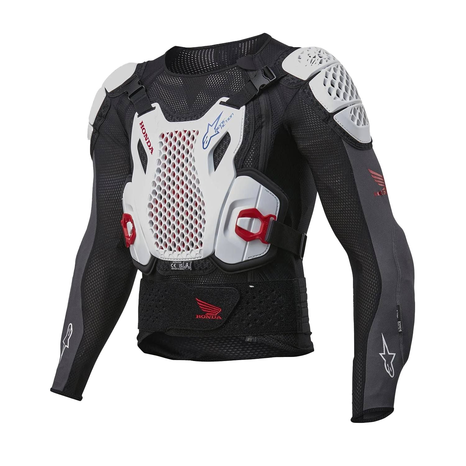 Alpinestars Honda Bionic Plus V2 Protection Jacket Black White