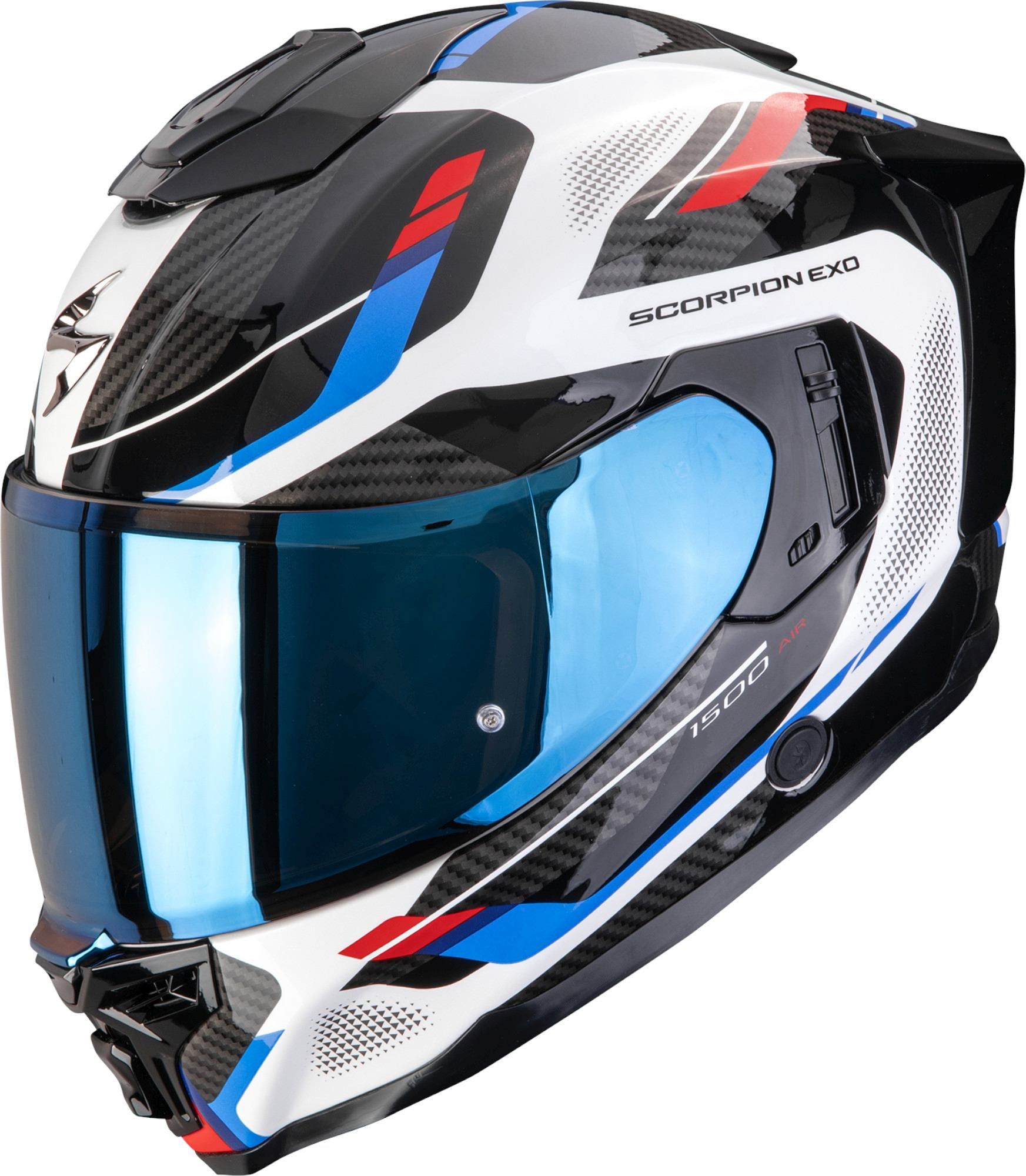 Scorpion Exo-1500 Air Sleek Full-Face Helmet - Chromeburner