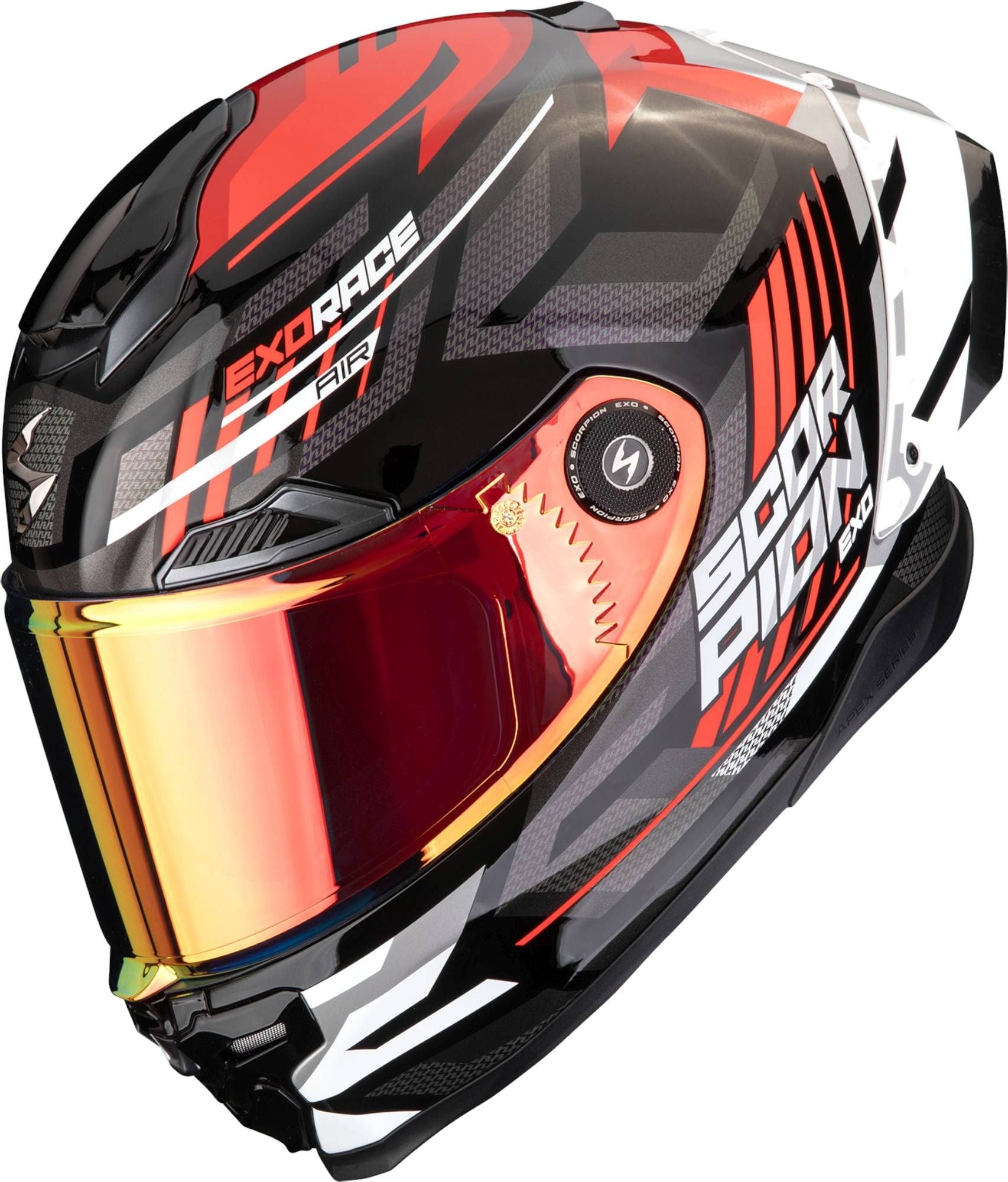 SCORPION EXO スコーピオン エクソ ビリヤードキュー 19oz Scorpion EXO-Race Air Kobra Helmet - Chromeburner