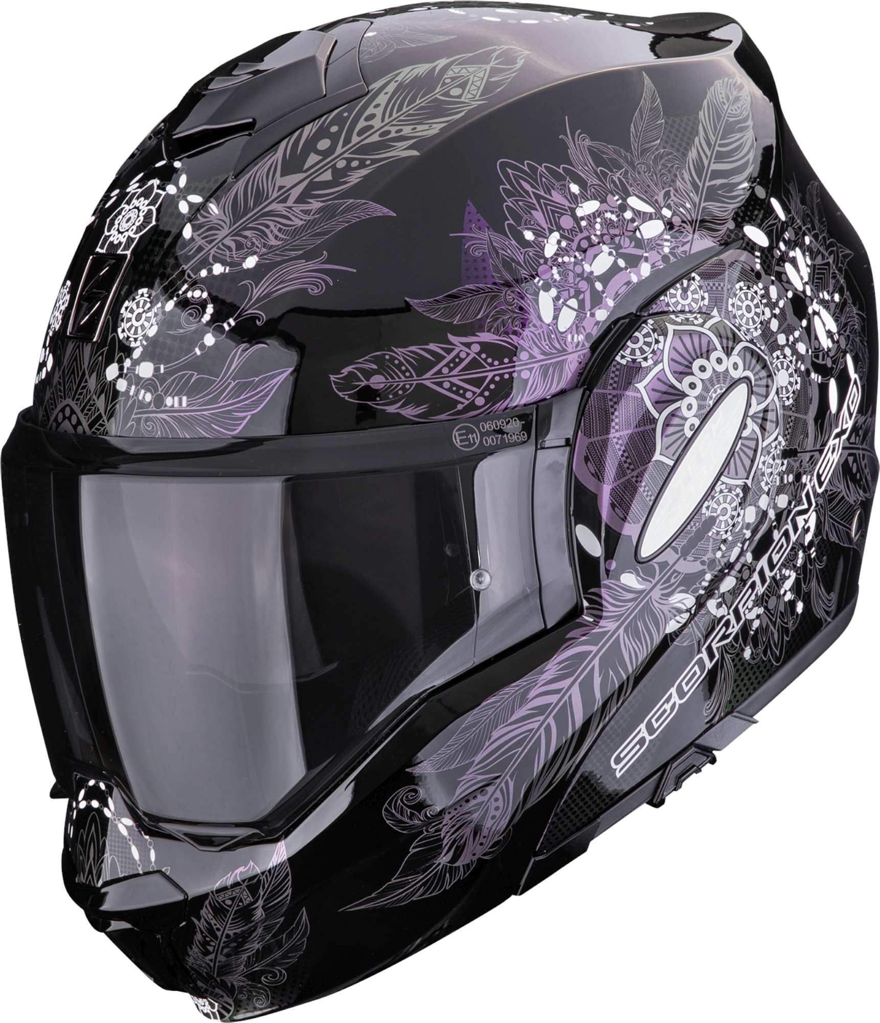 Scorpion Exo-Tech Evo Dream Flip-Up Helmet - Chromeburner